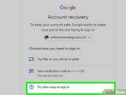 recover a forgotten gmail pword