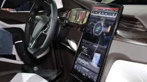 A wide variety of tesla model x options are available to you Tesla Model X Forget Falcon Wings The Touchscreen Dash Is Geek Cred Enough Slashgear