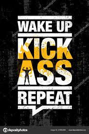 wake kick repeat fitness gym sport