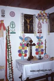 home altars during holy week