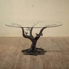 Wrought Iron Table Tree Of Life Table
