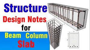 design structure notes for beam column