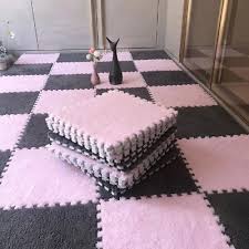 soft plush carpet mat foam