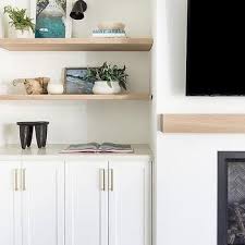 Fireplace Floating Shelves Design Ideas