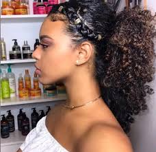 The laid back ponytail is made of medium length hair, where the sandy brown, dark blonde hair is gathered and then styled in a high ponytail. 30 Enchanting Brazilian Drawstring Ponytail Hairstyles And How To New Natural Hairstyles