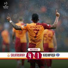 Galatasaray - Maç sonucu: Galatasaray 4 - 1 Kasımpaşa #GSvKSM | F