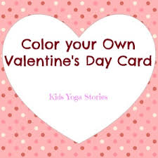 Valentines Day Card Kids Yoga Stories Yoga Stories For Kids