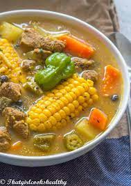 jamaican beef soup low carb that