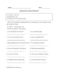 englishlinx com point of view worksheets