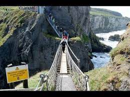 rede rope bridge giants causeway