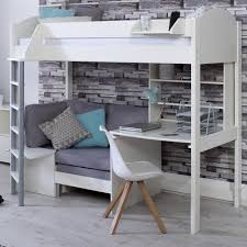Part of many amazing kids' rooms across the planet. Stompa Noah C High Sleeper With Sofa Bed Desk Shelf Family Window
