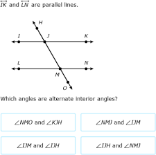 Ixl Transversals Of Parallel Lines