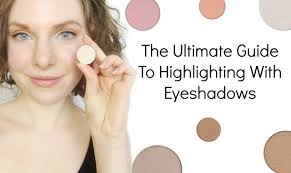 highlighting with eyeshadows