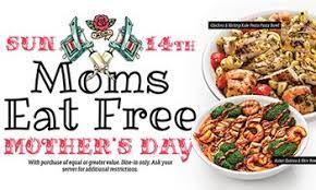 moms eat free at arooga s grille house
