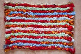 how to make a braided wool rug ehow