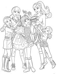 Mar 30, 2020 · hi everyone!!today we are coloring from our barbie and friends coloring book. Barbie Her Little Sisters Coloring Page Barbie Coloring Pages Princess Coloring Pages Family Coloring Pages