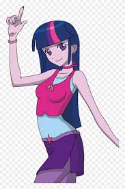 Equestria girls twilight sparkle doll & pony set review! Anime Twilight Sparkle By Lhenao Cartoon Hd Png Download 760x1184 662509 Pngfind