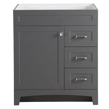 Get free shipping on qualified bath event, 30 inch vanities bathroom vanities or buy online pick up in store today in the bath department. Home Decorators Collection Thornbriar 30 In W X 21 In D Bathroom Vanity Cabinet In Cement Tb3021 Ct The Home Depot