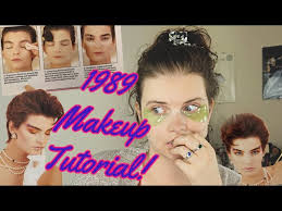 i followed a 1989 makeup tutorial