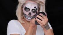 marvelous skull transformation makeup