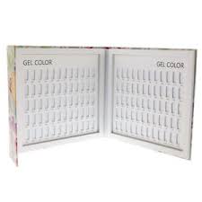 Details About Nails Gel Polish Display Design Book Chart Card For Nail Art Salon 120 Color