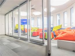Gls G65 Folding Office Glass Partition