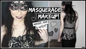 chantelle masquerade makeup outfit