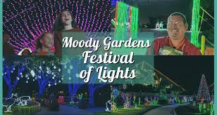 moody gardens festival of lights 2023