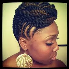 And secure the twists with bobby pins. Flat Twist Updo Hairstyle Pinterest Natural Hair Updo Natural Hair Styles Flat Twist Updo