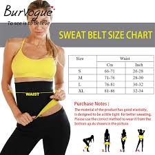 Burvogue Women Sweat Sauna Neoprene Body Shaper Slimming Waist Shaper Belt Waist Trainer Shapewear For Weight Loss Shaper