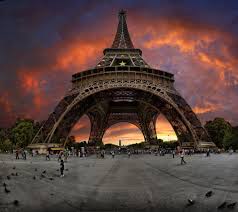 Selected for the 2016 southern watercolor society international Sunset Near The Eiffel Tower Paris France Photo On Sunsurfer