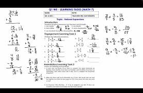 Pa Help Phel Q1 Ws Learning Tasks Math