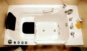 Switch, handrail,jets, drain, faucet,shower, glass door, pillows. Bestbath Walk In Tubs Commercial Ada Tubs Aging In Place Bathroom