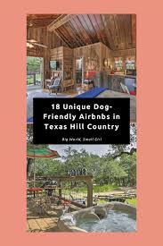 dog friendly als in texas hill country