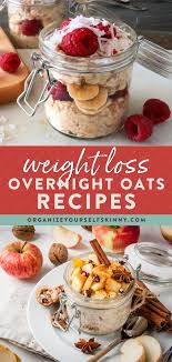 While steel cut oats are popular for cooked oatmeal, their texture makes them too firm for this recipe. Weight Loss Overnight Oats Tips Recipes Organize Yourself Skinny
