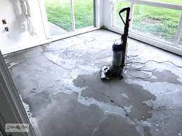 How To Paint A Concrete Floor White
