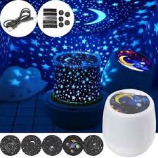 Rotating Led Night Light Projector Star Moon Sky Baby Kids Mood Lamp Gift Magic Ebay