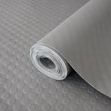 grey coin pattern rubber flooring