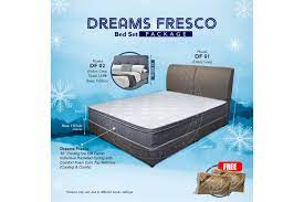 dreams fresco 10 bed set 8000
