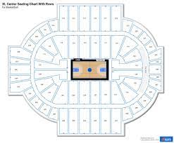 xl center seating chart rateyourseats com