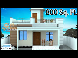 800 Sq Ft 3d House Design With Layout