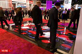interactive led floor project page muse