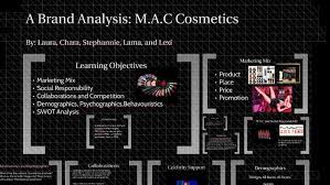 a brand ysis m a c cosmetics by