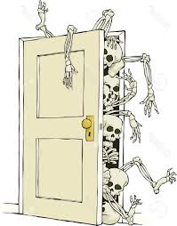 Image result for skeletons in the closet