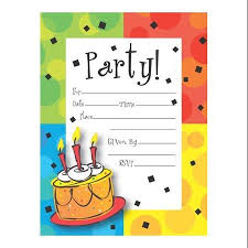 A Birthday Party Invitation Barca Fontanacountryinn Com