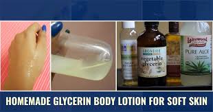 homemade glycerin body lotion do it