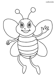 A preview of each coloring page or activity sheet is provided (see right as an example). Bees Coloring Pages Free Printable Bee Coloring Sheets