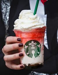 Ghosts, gore and candy corn! We Tried Starbucks New Halloween Themed Drink Before It S On The Menu Starbucks Halloween Drinks Starbucks Drinks Recipes Frappuccino