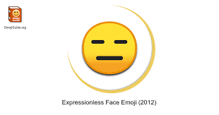 Download high quality emoji images in ai, svg, png, jpg and psd. Expressionless Face Emoji Meaning Pictures Codes