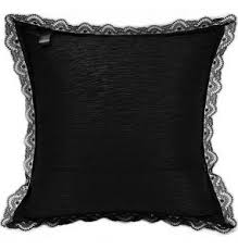 red ribcage decorative pillow